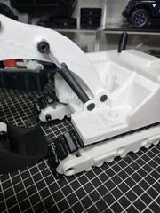 Excavator Model Kit 1-24 Scale With Rubber Tracks