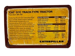 1:50 Cat®D7C Track Type Tractor #85577