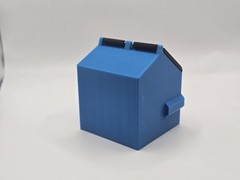 1/34 Scale 8 Yard Dumpster in Blue