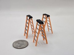 1/50 Scale Posable 6′ Step Ladder *3 Pack*