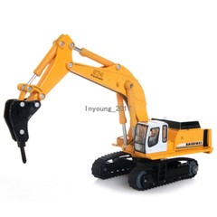 Drill Excavator Toy Construction Equipment Model Diecast Toy Vehicle