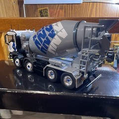 NZG MAN TGS 8×4 Cement Mixer Truck Diecast Model 1:50 Gray 773/04
