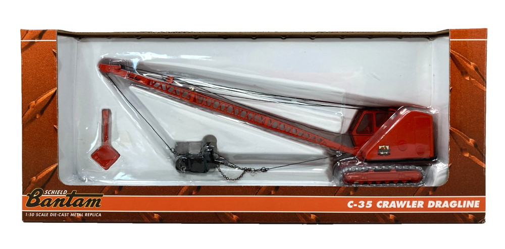 Schield Bantam C-35 Crawler Dragline by Spec Cast CON008 1:50 Scale New in Box