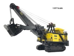 P&H 4100XPC Mining Shovel – 1/87 – Weiss – New 2019 – Diecast