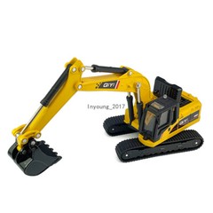Excavator Toy Construction Equipment Model Diecast Boys Toys Kids Gifts Yellow