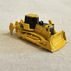 Lot Of 3 ERTL Tomy John Deere Komatsu Metal Heavy Equipment Loader Dozer Haul