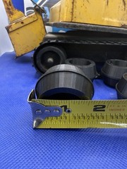 1 pair of new tracks & 4 wheels for Marx Pressed Steel Steam Shovel Lumar