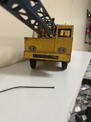 Vintage Nylint pressed steel Clark «Michigan» T-24 crane Toy