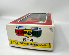 ACE DIAPET NO 14-0327 Excavator Japan in Box Yonezawa Toys Scale 1:46
