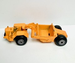 1979 Zee Toys P377 Scraper Construction Work Heavy Equipment Yellow 1:64 Diecast