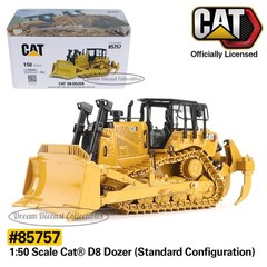 ⭐1:50 SCALE CAT D8 DOZER STANDARD CONFIGURATION DIECAST MASTERS MODEL 85757⭐