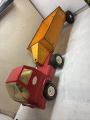 Vintage Structo and tonka bottom Dump Semi Truck Toy – 24″ Long