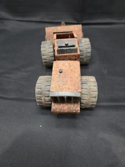 Vintage Orange Tonka Truck Loader for Parts Or Repair Pressed Steel Toy 1970s