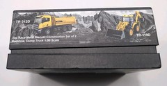 Top Race die cast metal construction excavator dump truck 2 pack NIB No R/C