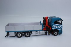 WSI 02-3666 Iveco S WAY with PK 24001 SLD5 Truck 6×2 1:50 New Original Box