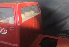 Vtg 1960s Tonka Gas Turbine Cement Mixer Truck #620 Red White NEAR MINT BEST