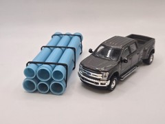 1/64 Scale 24″ DR14 PVC Water Pipe