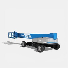 NZG 1:32 GENIE S-180 Telescopic Boom Aerial Work Platform Alloy Model #9221