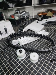 Excavator Model Kit 1-24 Scale With Rubber Tracks