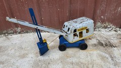Vintage Wyandotte Construction Co. Pressed Steel Steam Shovel