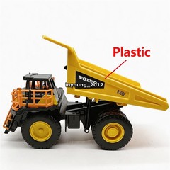 1:50 Volvo R100E Rigid Hauler Construction Vehicle Diecast Toy Cars for Boys