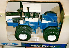 1/32 Ertl Die Cast Farm Toy, Ford FW-60, Articulated Farm Tractor w Duals Wheels