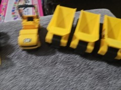 CAT Caterpillar Construction Vehicle Toy Lot Plastic Dump Truck Loader Dozer(13)