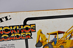 VTG 1/32 Ertl Ford 555A Backhoe/Loader Die-cast Metal Replica #1456 NEW In Box