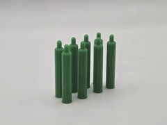 1/50 Scale Welding Gas Tanks in Green*8 Pack*