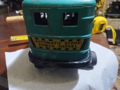 Vintage LUMAR CONTRACTORS MARX Power Shovel Crane Excavator Pressed Steel