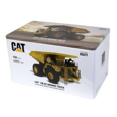 Cat 798 AC Mining Truck – High Line Diecast Masters 1:50 Scale Model #85671 New