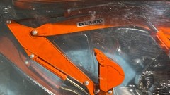 Daewoo Solar 220LC-III 1/40 Scale Diecast Excavator Original Box