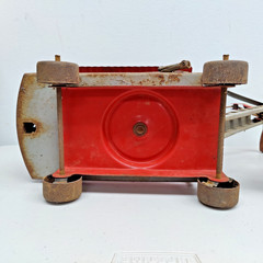 Antique Keystone Ride Em Steam Shovel Pressed Steel Ride On Toy 1920s 1930s
