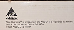 Vintage Allis-Chalmers HD-3 Crawler Industrial 60 Backhoe & Blade SpecCast 1/16