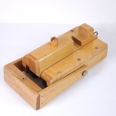 1960s Community Playthings Wooden Bulldozer Toy Rifton NY Solid Maple Vtg USA