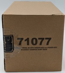 DieCast Masters 71077 1:50 Peterbilt 567 SF OX Stampede Dump Body Dump Truck