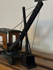 Vintage1920s Large Structo Steam Shovel Toy As Found From Local Estate