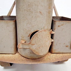 Antique Keystone Ride Em Steam Shovel Pressed Steel Ride On Toy 1920s 1930s