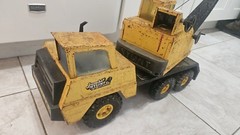 Vintage 1960s-1970’s NYLINT Michigan Jumbo Crane – Pressed Steel