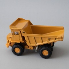 Yonezawa Diapet Komatsu Dump Truck HD320-2 T-56 1/50 Japan w/Box Manual 1970s