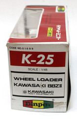 Vintage Diapet Yonezawa K-25 Kawasaki 88ZII Wheel Loader 1:48 MIB Japan 80s