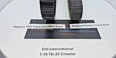 Replica Track Set (2) for Ertl IH #427 TD-25 «Top Light» w/ Exhaust Pipe