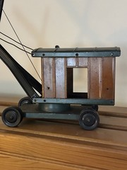 Vintage1920s Large Structo Steam Shovel Toy As Found From Local Estate