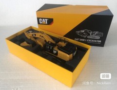 Caterpillar Cat 349E L Excavator Quick Coupler 2 Buckets CCM 1:48 Scale New Box