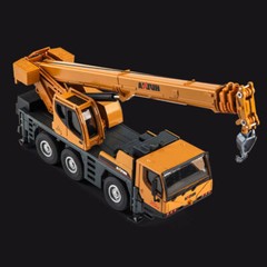 1:50 Crane Truck Construction Vehicle Model Car Diecast Engineering Toy Gift