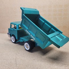 VTG 1960s Structo Dumper Pressed Steel Collectible Hydraulic Dump Truck