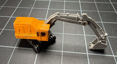 Vintage Tomica Komatsu-Bucyrus Excavator No.9 – Made in Japan – 1/103 Scale