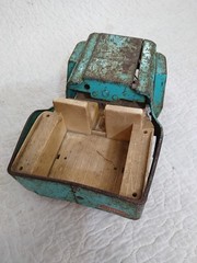 VINTAGE 1960’s TONKA JEEP PRESSED STEEL AQUA BLUE Old Rare 1960s truck