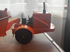 Vintage Marx Lumar Earth Hauler Pressed Steel 18″ Made In USA Truck Construction
