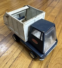 Vintage Original Tonka Truck Sanitary Garbage Services Pressed Steel